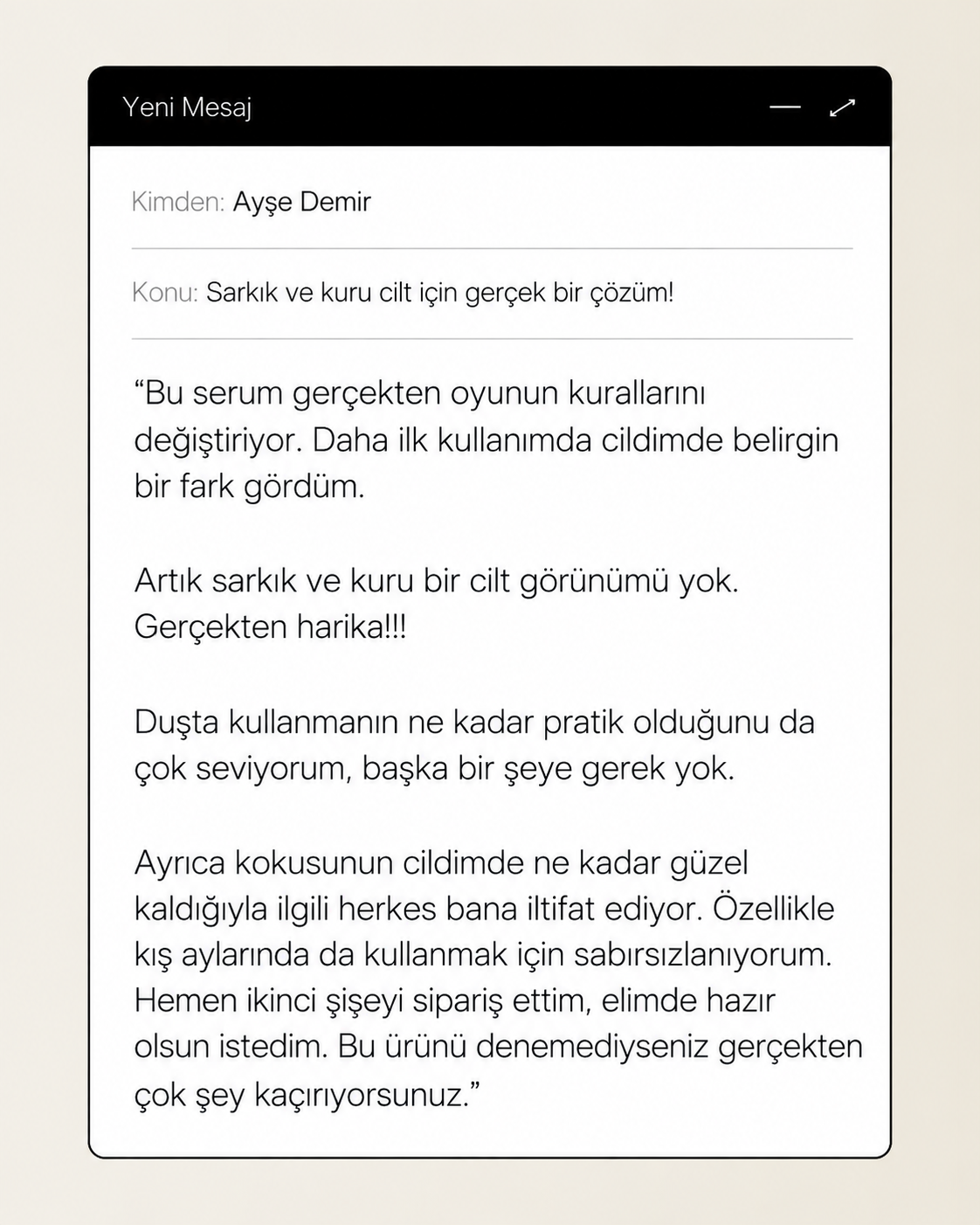 Müşteri dönüşüm hikayesi