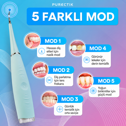 Purectik™ Ultrasonik Diş Temizleme Cihazı